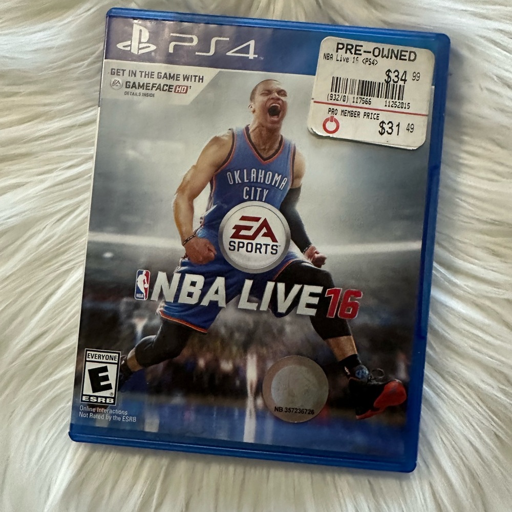 NBA Live 16 for PS4 - Blue EA Sports Edition